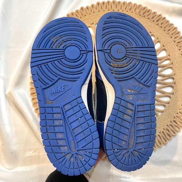 Nike Dunk High Obsidian (GS) Blue Sneakers Size 4Y DB2179-400 - Picture 9 of 12